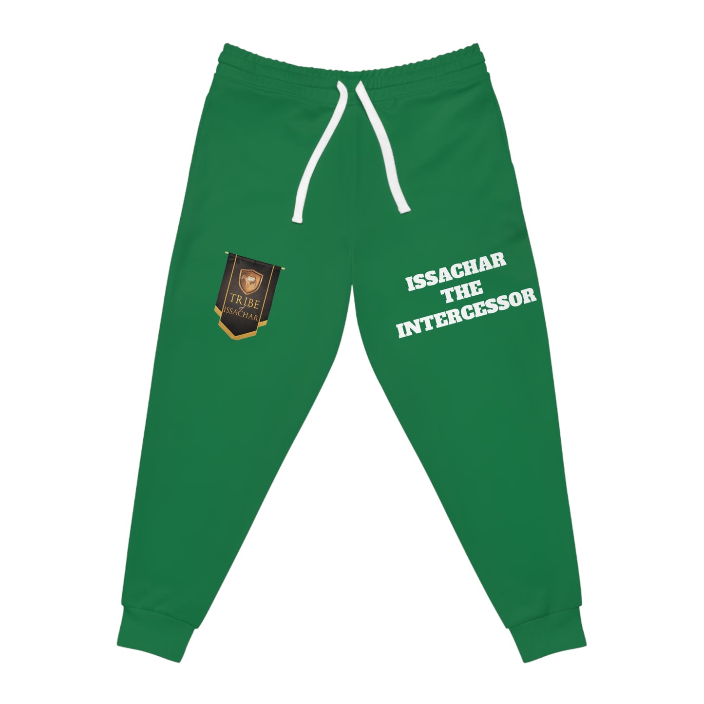 GREEN Issachar The Intercessor Athletic Joggers - Comfortable, Stylish Activewear for Daily Wear