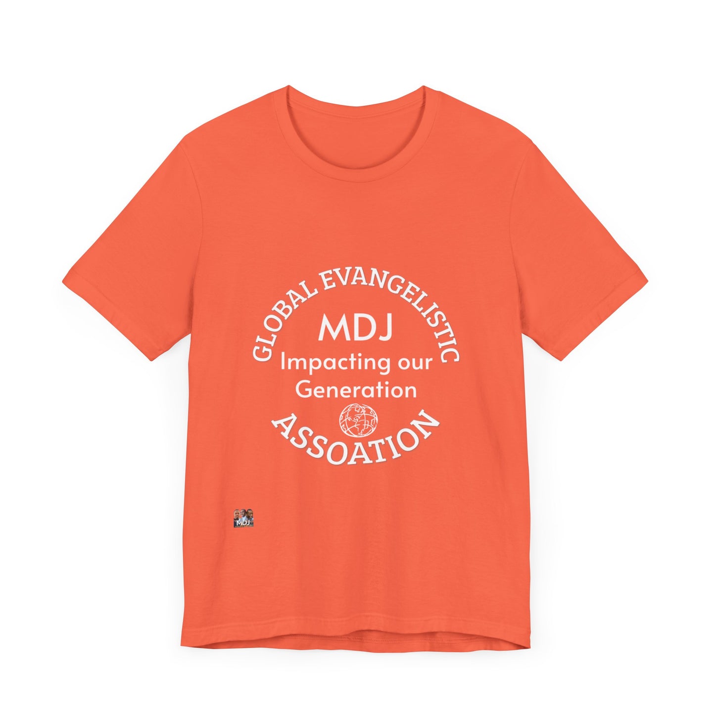 Tsalack Express MDJ Evangelistic Association Unisex Jersey Short Sleeve Tee