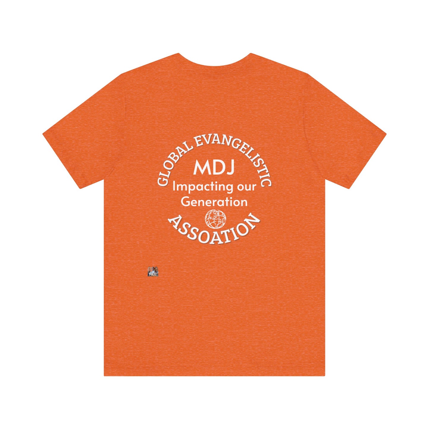 Tsalack Express MDJ Evangelistic Association Unisex Jersey Short Sleeve Tee