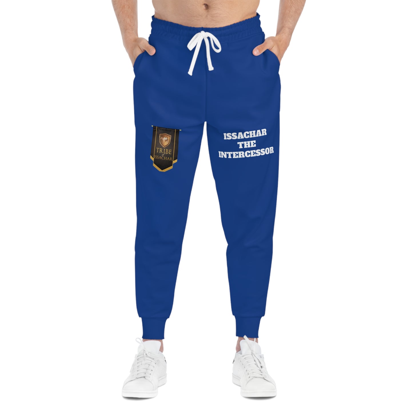 BLUE Issachar The Intercessor Athletic Joggers - Comfortable Casual Wear for Active Lifestyles