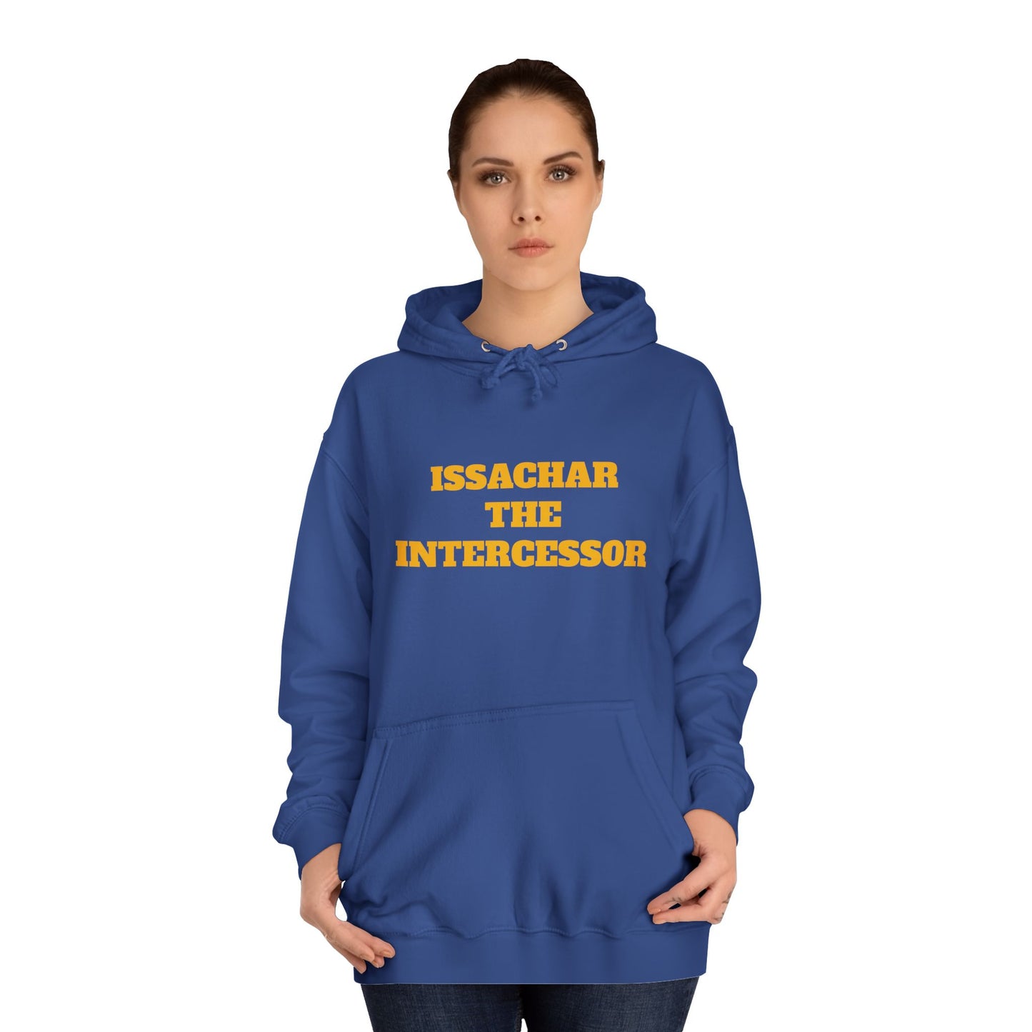 Tribe Spirit Unisex College Hoodie - Issachar the Intercessor Design