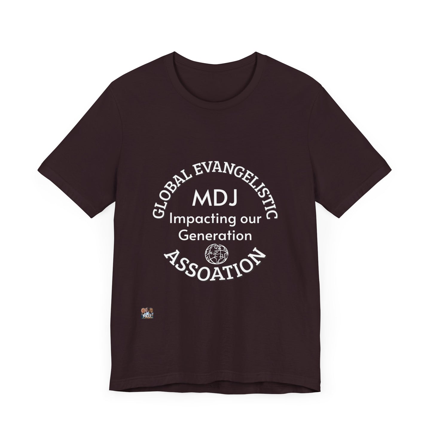 Tsalack Express MDJ Evangelistic Association Unisex Jersey Short Sleeve Tee