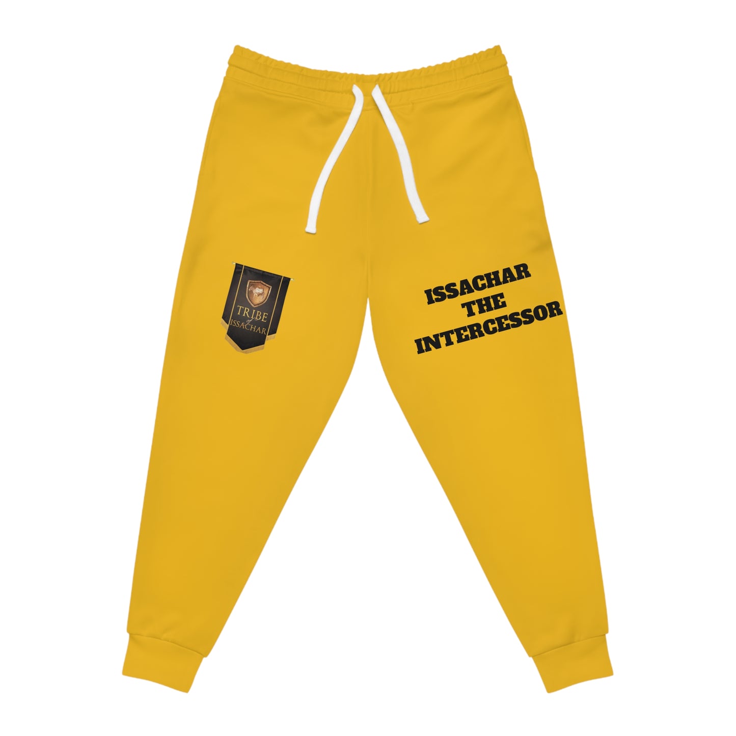 YELLOW Issachar Athletic Joggers - Yellow Intercessor Activewear for Comfort and Style