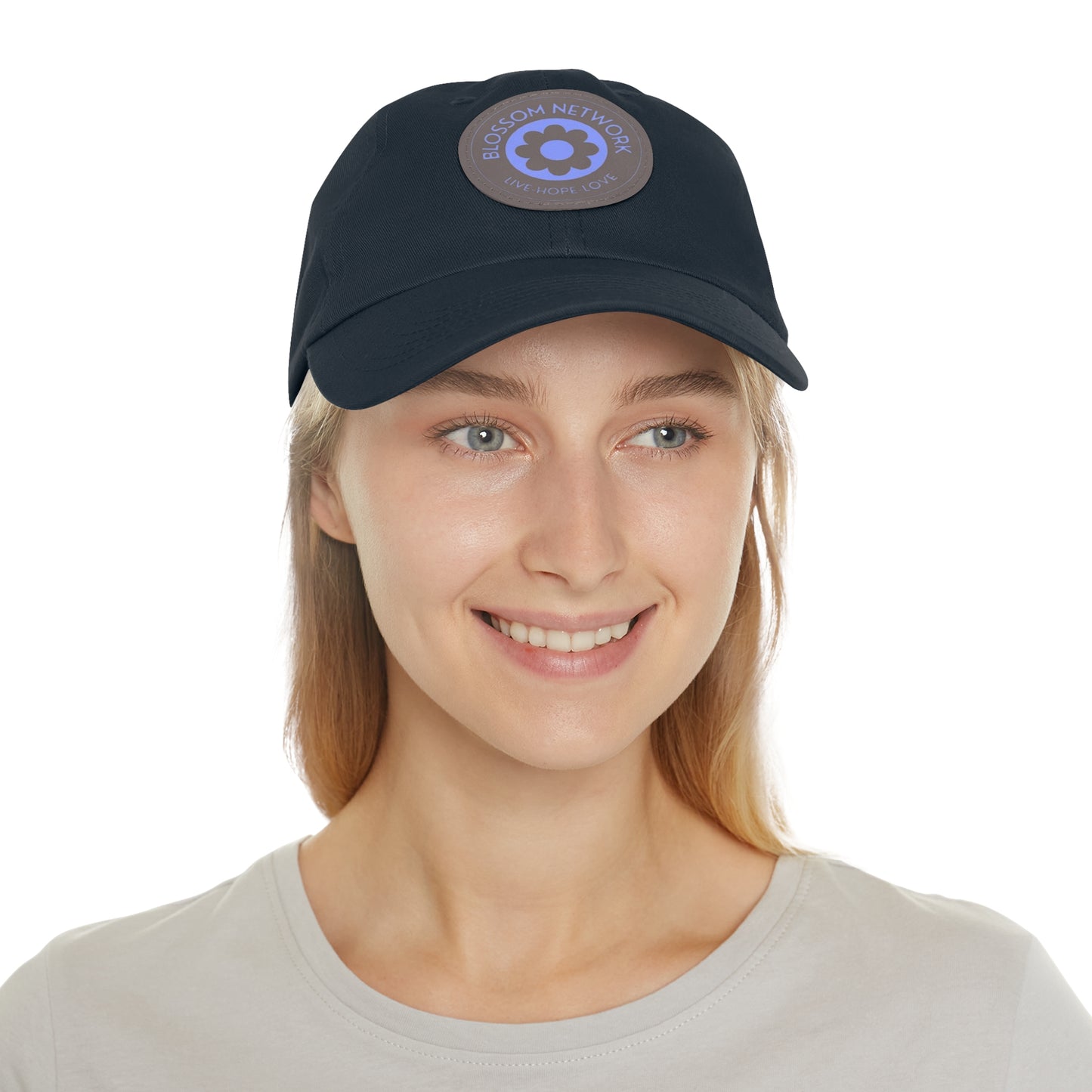 TSALACK EXPRESS  Hat with Leather Patch (Round)