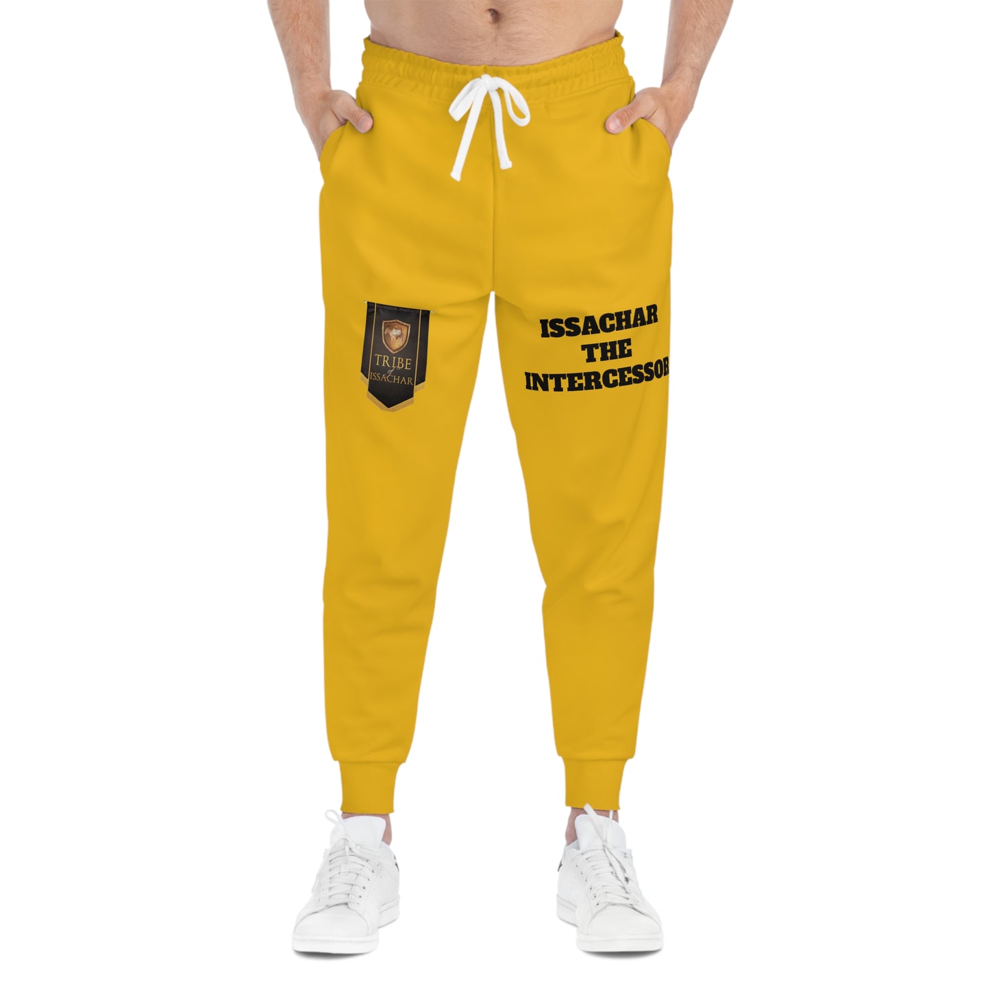 YELLOW Issachar Athletic Joggers - Yellow Intercessor Activewear for Comfort and Style