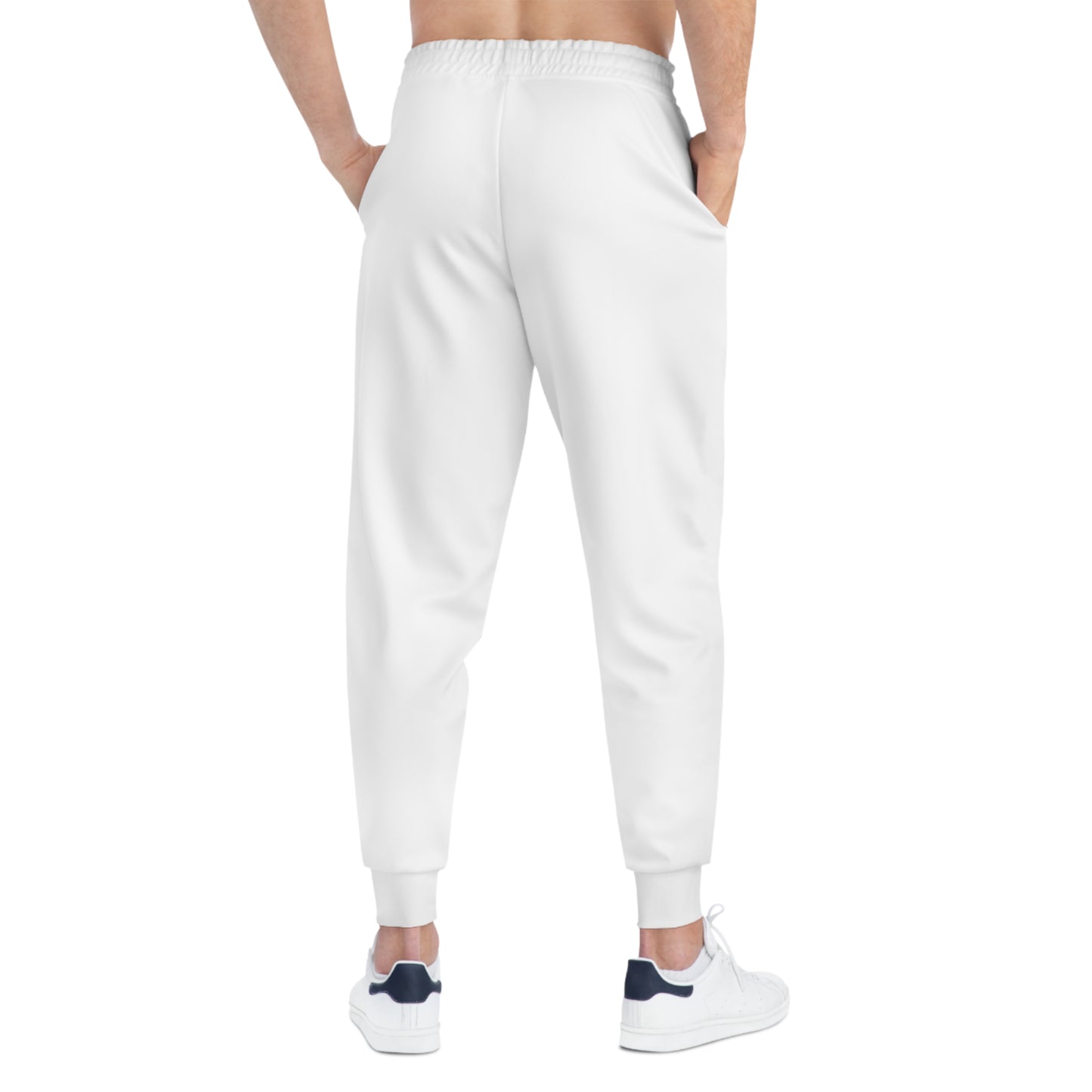 WHITE Tsalack Express Issachar the Intercessor Athletic Joggers - Comfortable White Joggers for Spiritual Warriors