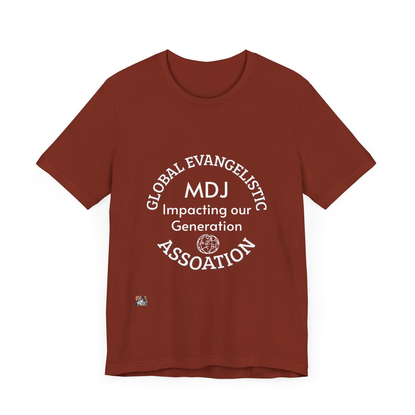 Tsalack Express MDJ Evangelistic Association Unisex Jersey Short Sleeve Tee