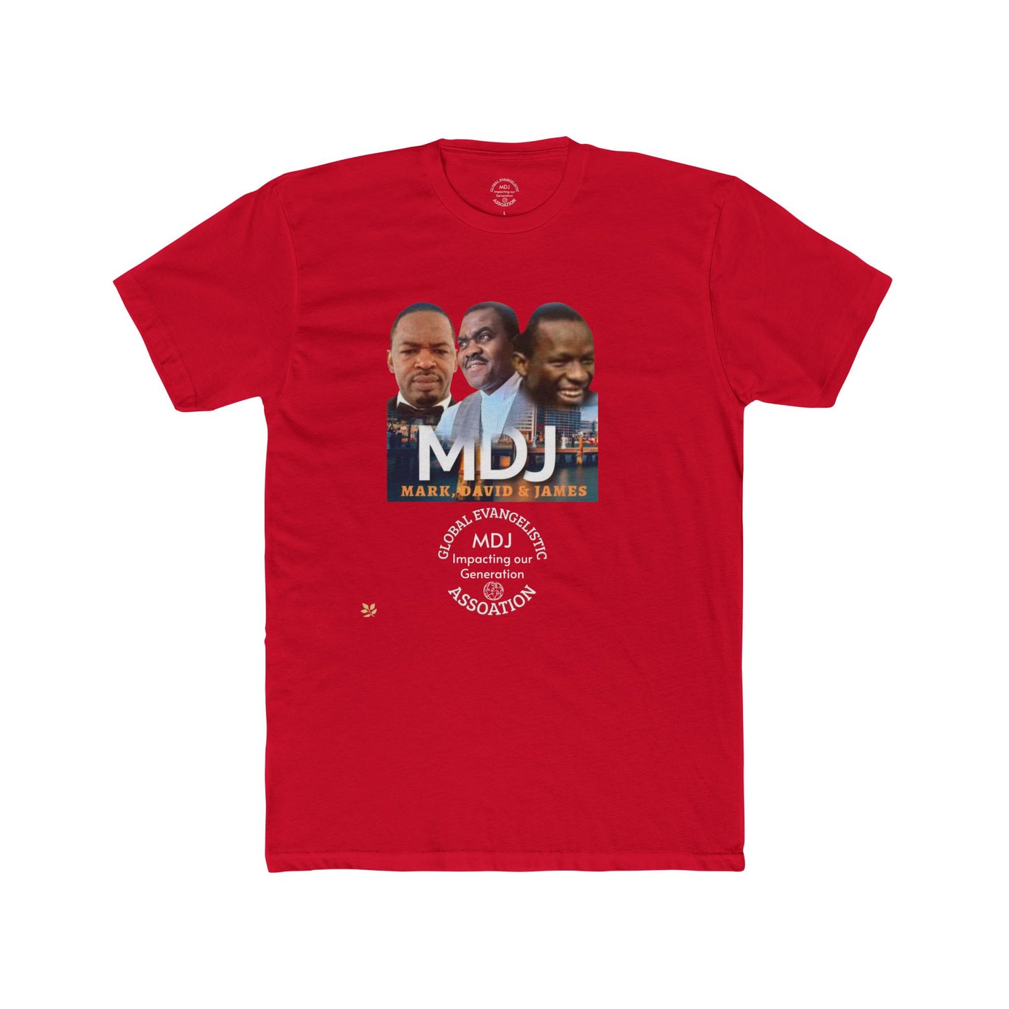 TSALACK EXPRESS MDJ RED Unisex Cotton Crew Tee