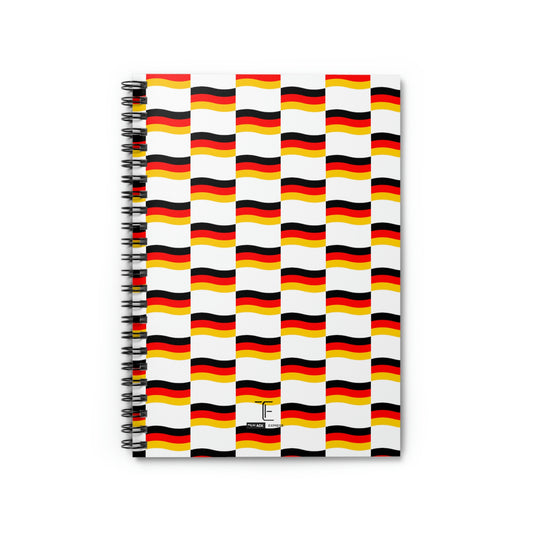 Tsalack Express Flag Spiral Notebook - Ruled Line