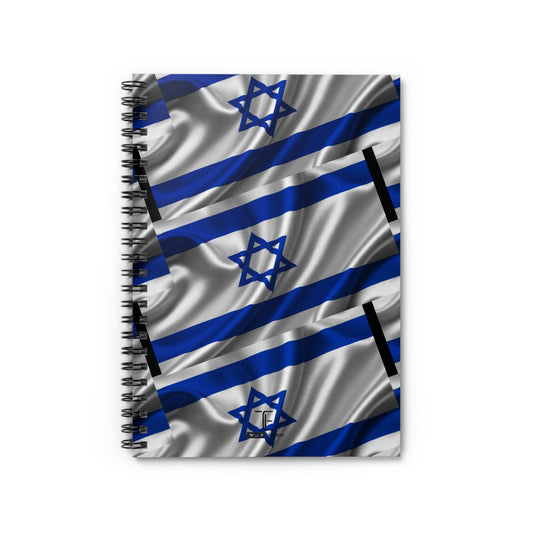 Tsalack Express Flag Spiral Notebook - Ruled Line