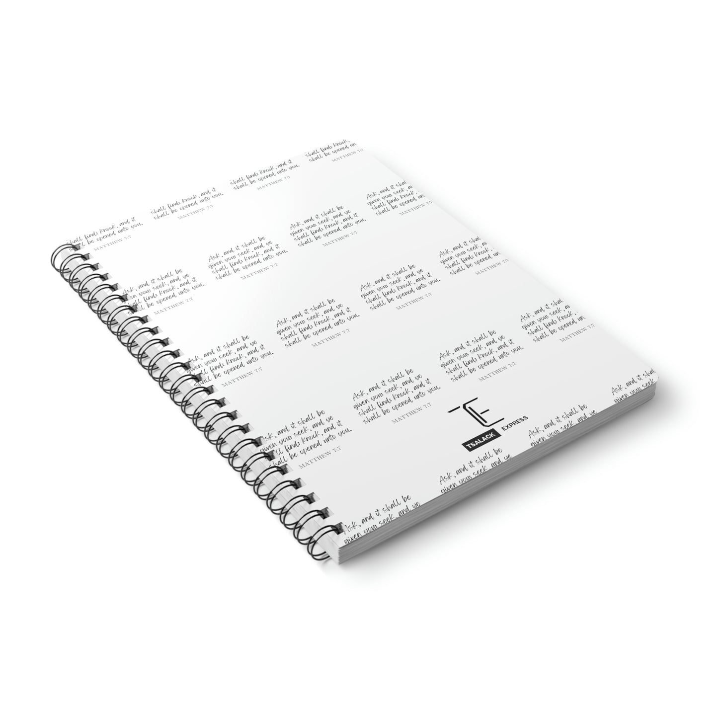 Tsalack Express Wirobound Softcover Notebook, A5