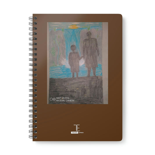 Tsalack Express Creative Wirobound Softcover Notebook, A5