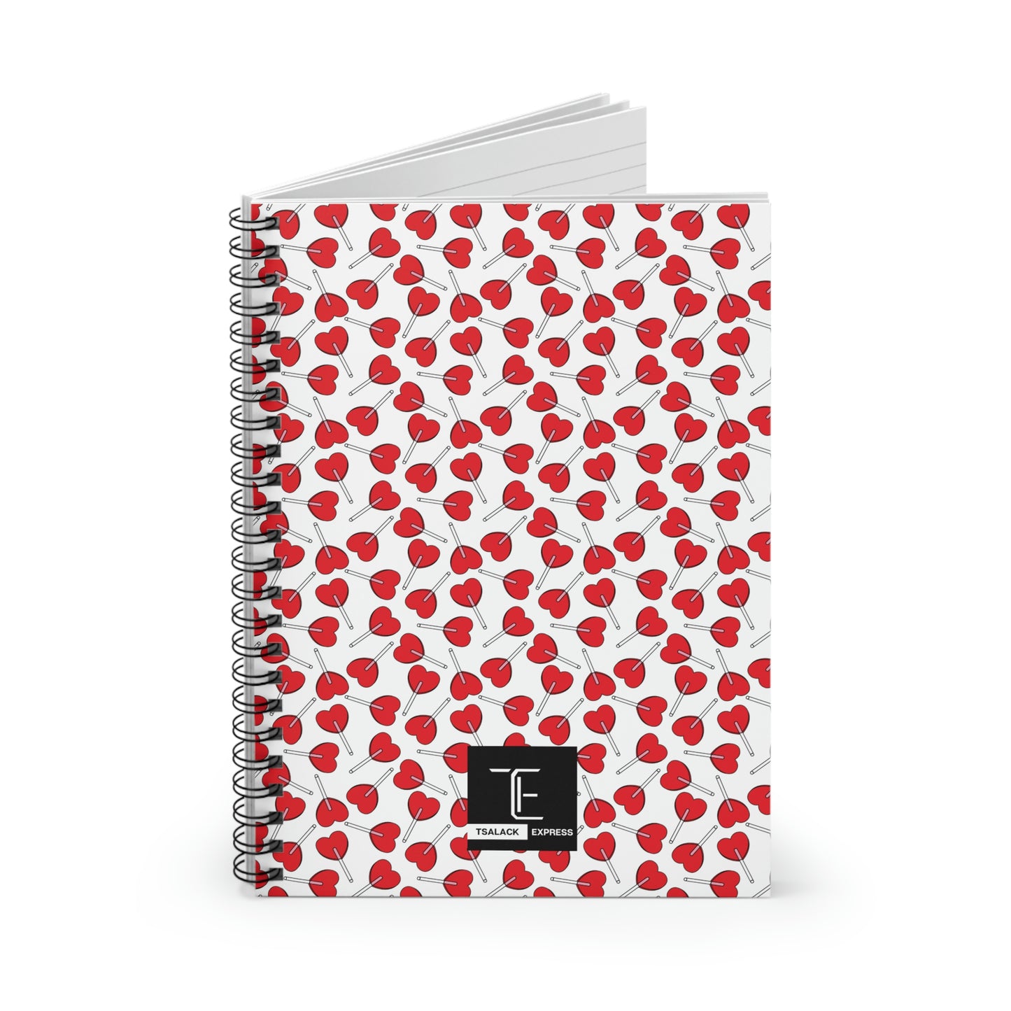 Tsalack Express Get Well Spiral Notebook - Ruled Line