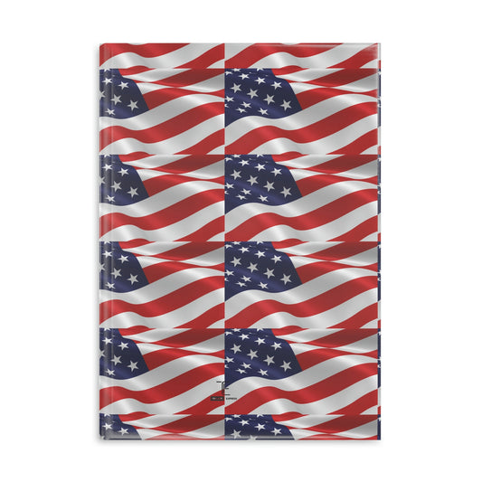 Tsalack Express Flag Hardcover Notebook with Puffy Covers